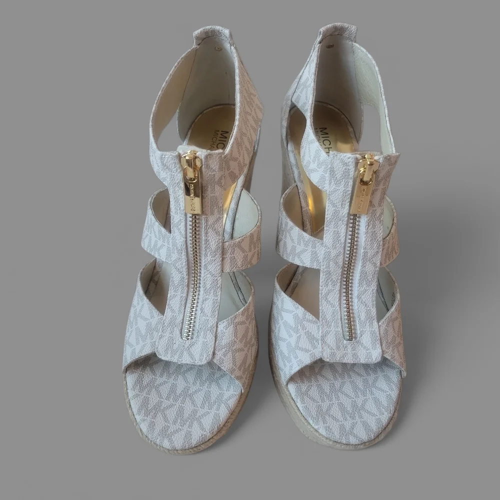 Michael Kors White Sandals
